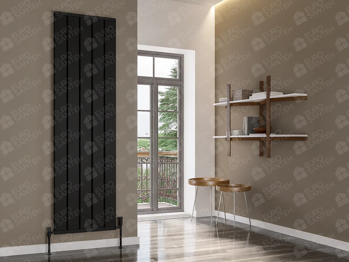 Designer radiator LOJIMAX FLAT collection 1600x394 mm, Anthracite