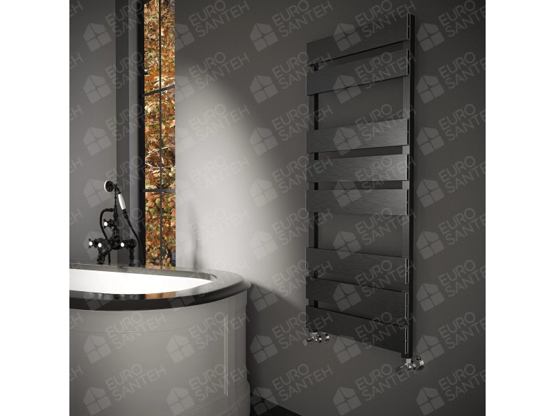 Design heated towel rail LOJIMAX, collection BENOIT 600 mm. 1100 mm.