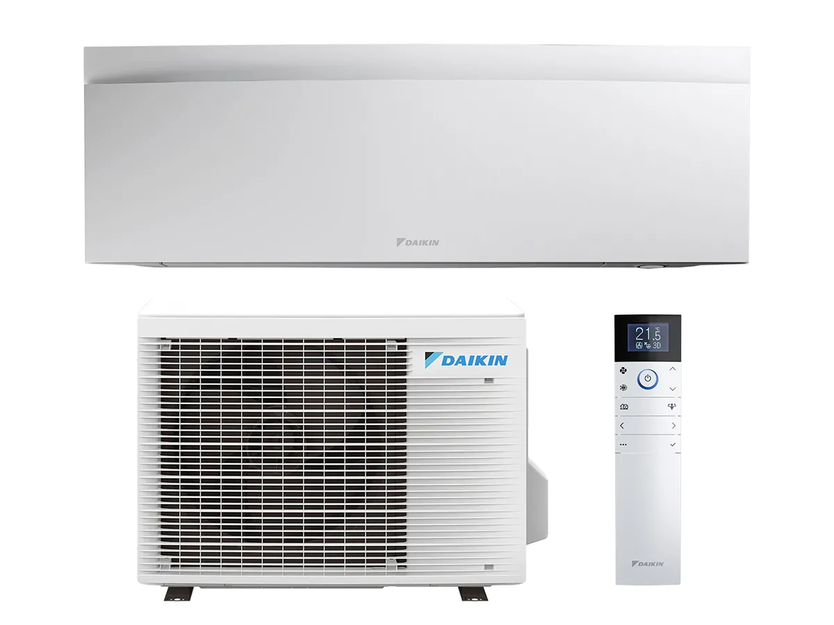 Внутренний и наружный блоки, пульт управления кондиционера DAIKIN Inverter EMURA