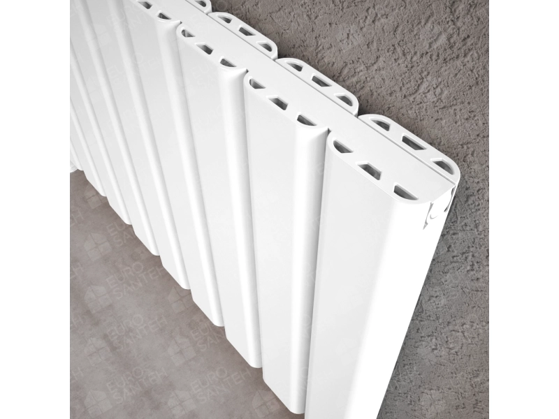 Радиатор LOJIMAX, DIAMOND DOUBLE (Цвет белый)