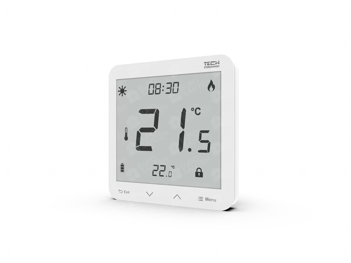 Room thermostat Tech EU-294v2 wireless white