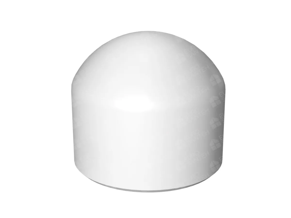 Polypropylene plug (PPR) d.75, front view