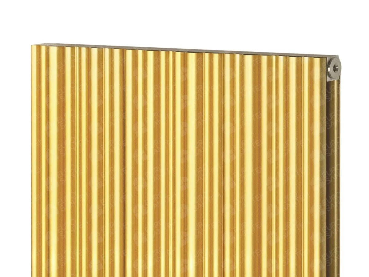 Designer radiator LOJIMAX BAMBOO DOUBLE, close-up view