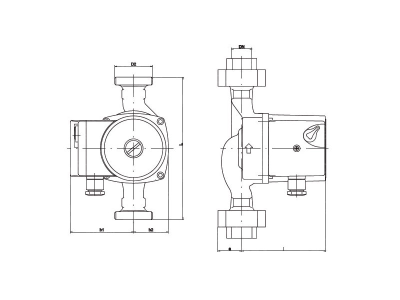 Circulation pump IMP Pumps SAN 20/40-130