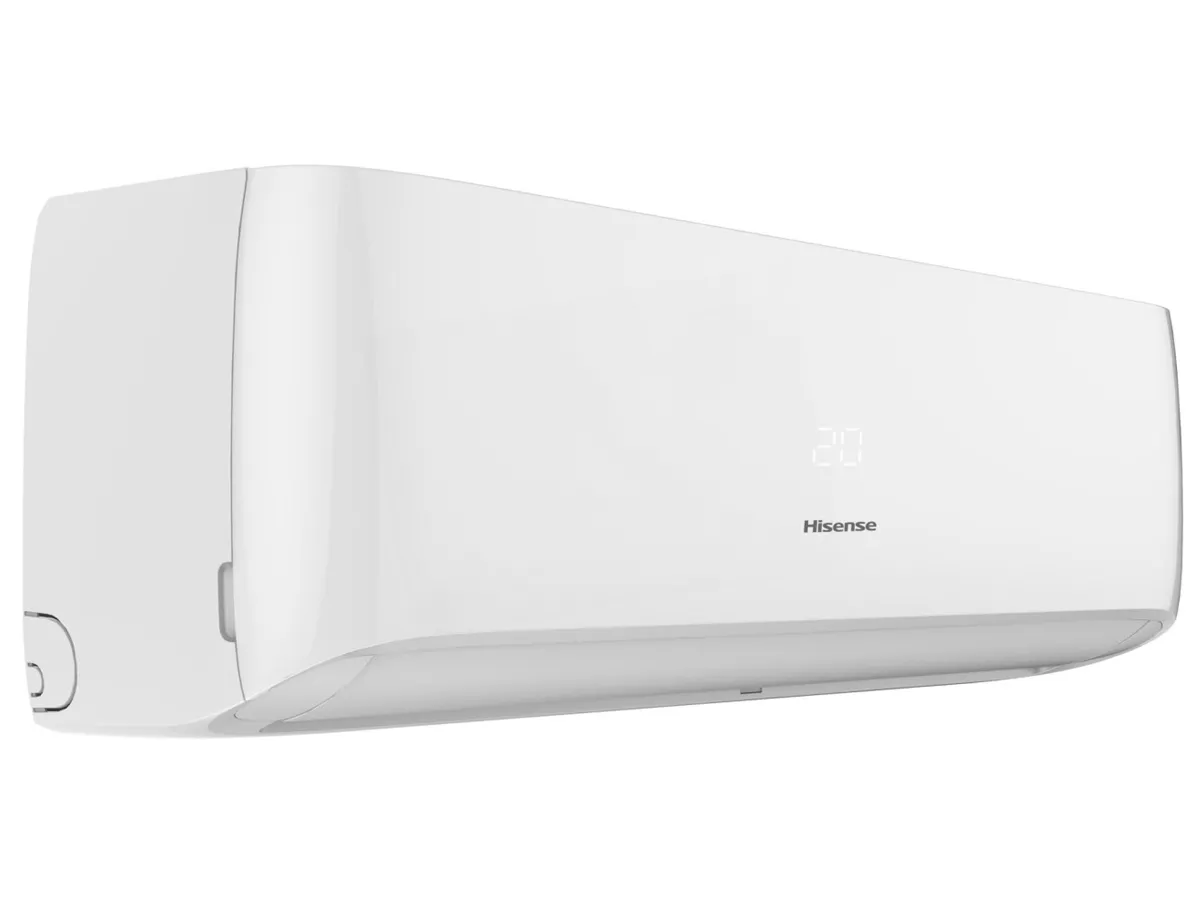 Unitate interioară Hisense Easy Smart Inverter R32, vedere din partea stânga