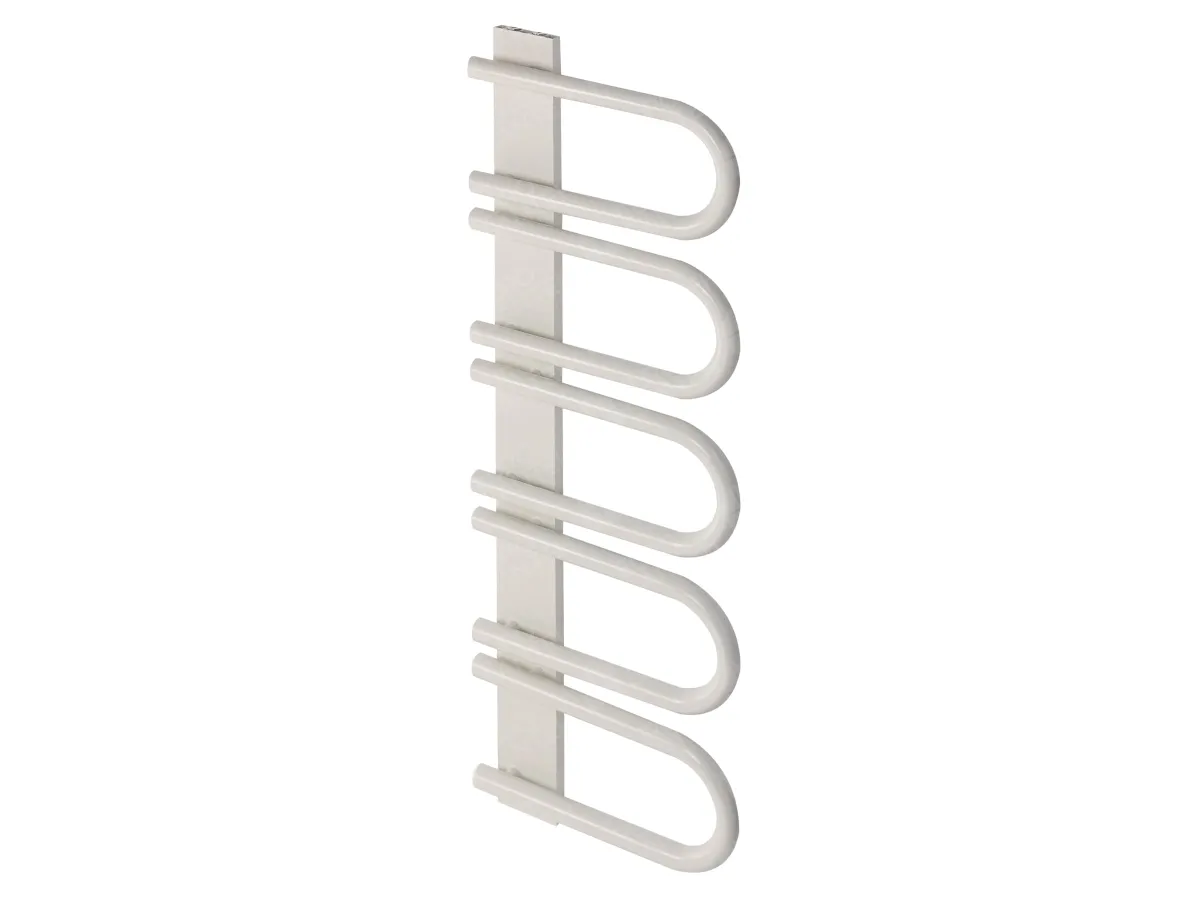 LOJIMAX designer towel warmer, PANA collection, left view