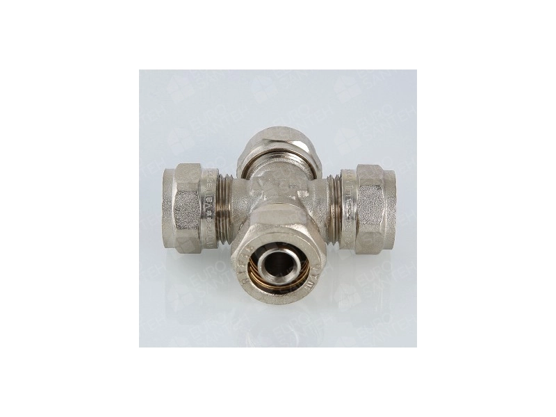 Крестовина для металлопласта d26 х d16 х d26 х d16 мм