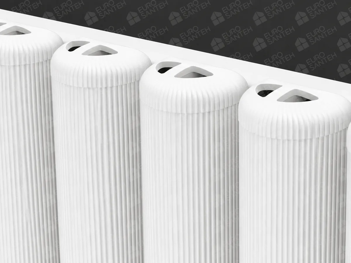 Designer radiator LOJIMAX CITRINE collection 1400x380 mm, White