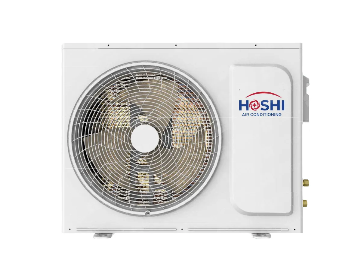 Outdoor unit of the air conditioner Hoshi Mintaka White Inverter R32 HS-18MK-W 18000 BTU