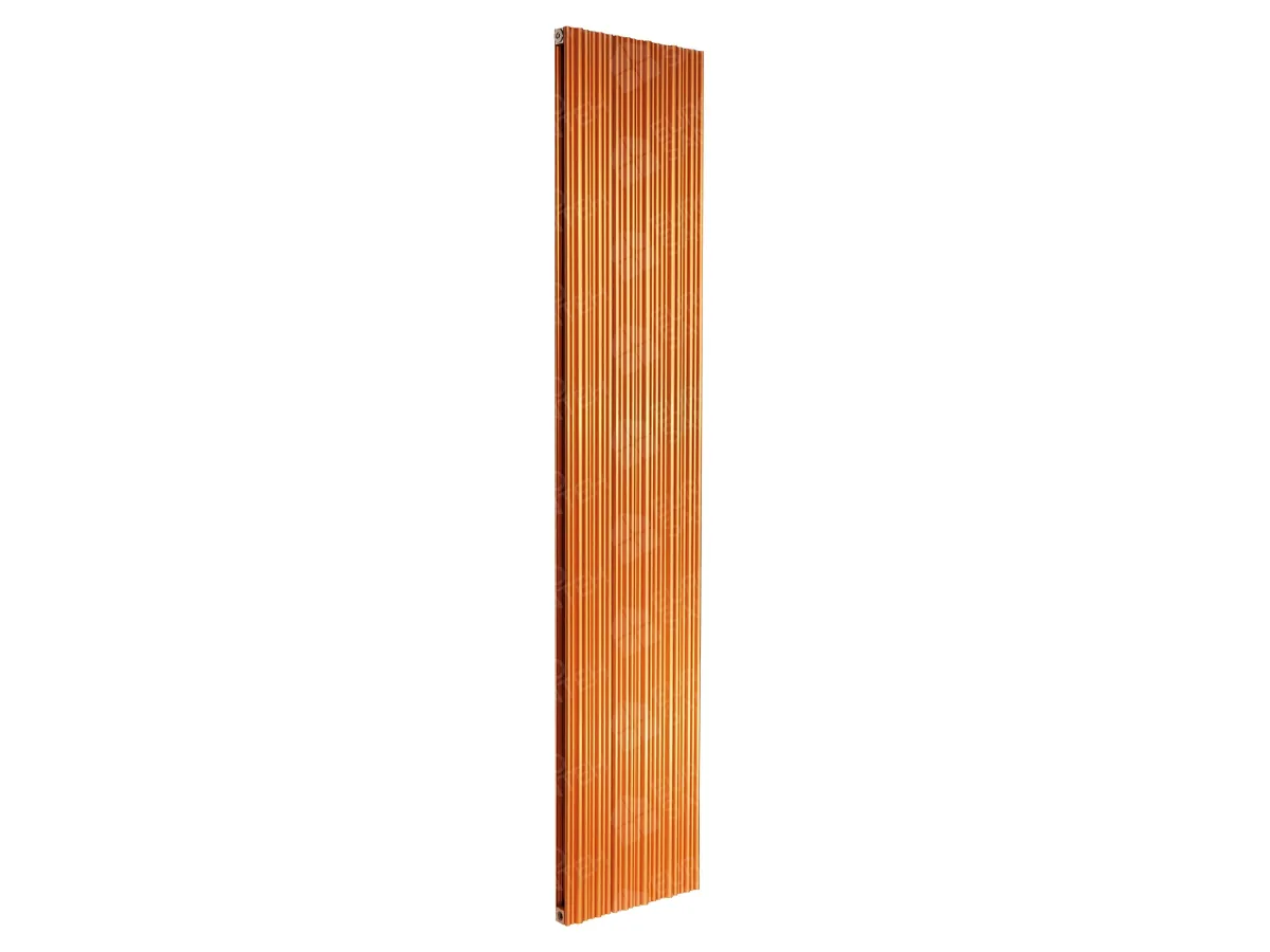 Designer radiator LOJIMAX BAMBOO DOUBLE, left view