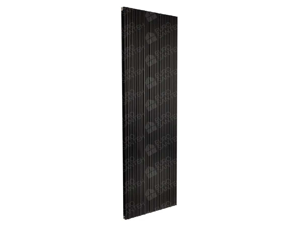 Designer radiator LOJIMAX BAMBOO DOUBLE, left view