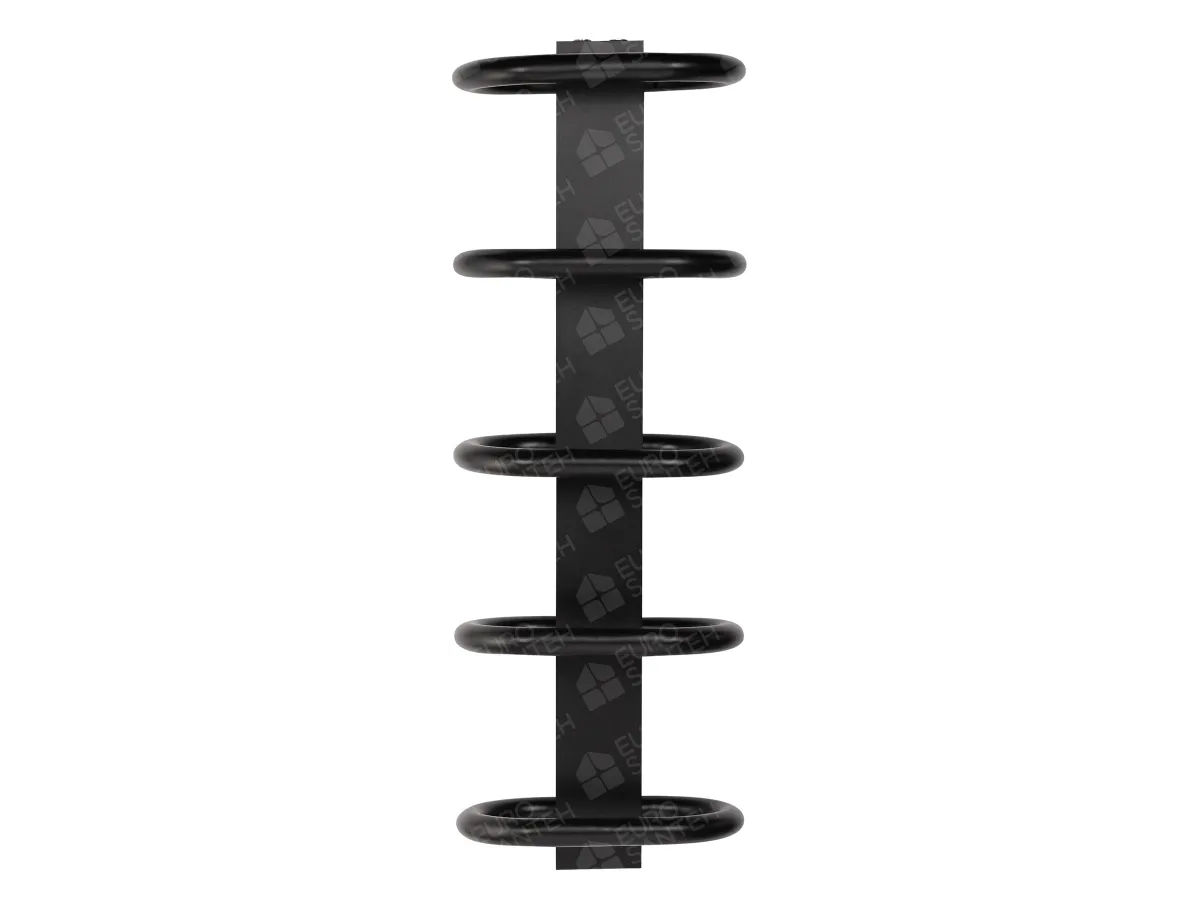 LOJIMAX designer towel warmer, TEOS collection, front view 