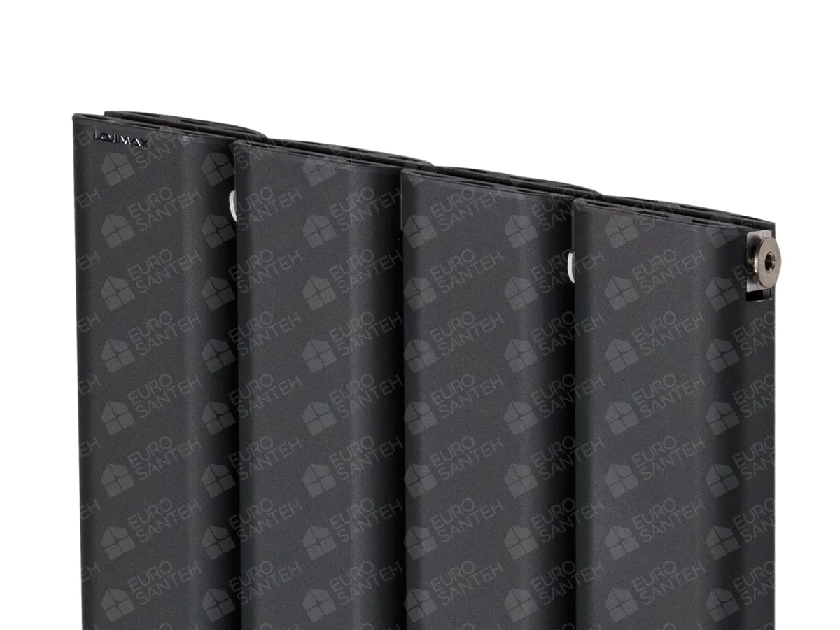 Designer radiator LOJIMAX DIAMOND DOUBLE, close-up view
