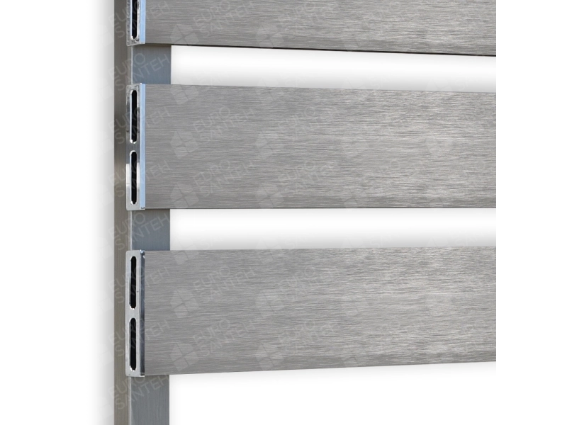 Design heated towel rail LOJIMAX, collection BENOIT 400 mm. 1700 mm.