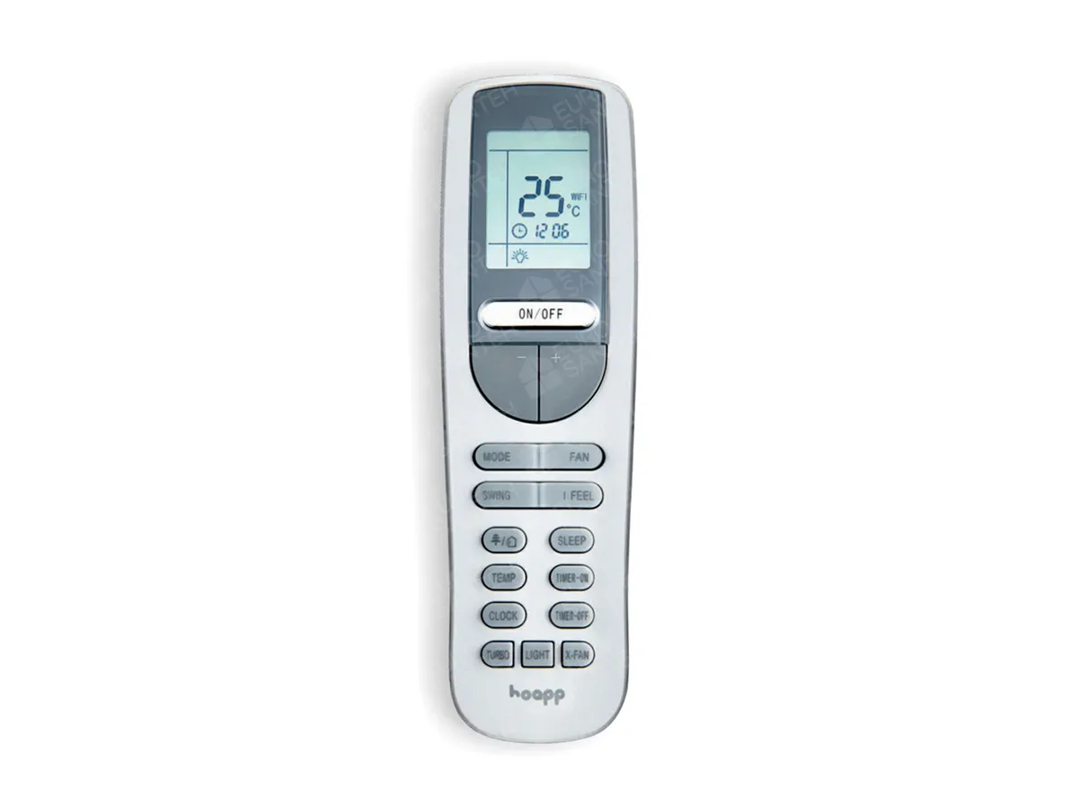 Remote control from HOAPP LUNA air conditioner