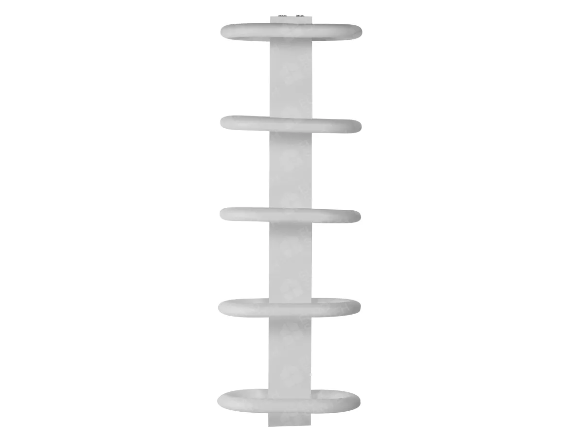 LOJIMAX designer towel warmer, TEOS collection, front view 
