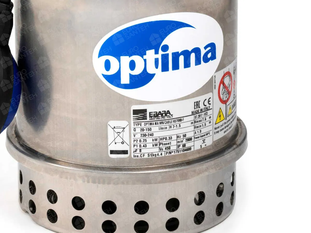 Дренажный насос Ebara Optima MA 10M