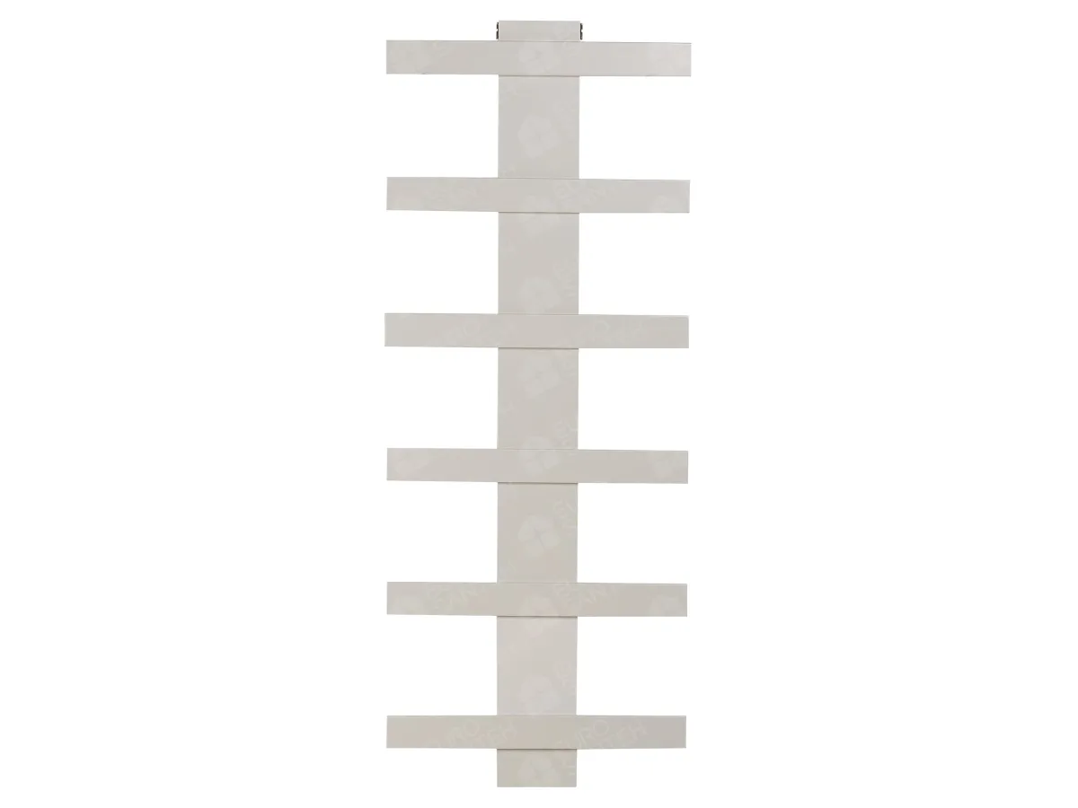 LOJIMAX designer towel warmer, ALBATROS STYLE collection, front view 