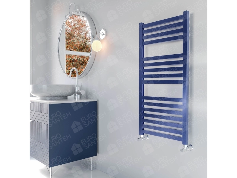 Design heated towel rail LOJIMAX, collection PERLA 400 mm. 1200 mm.