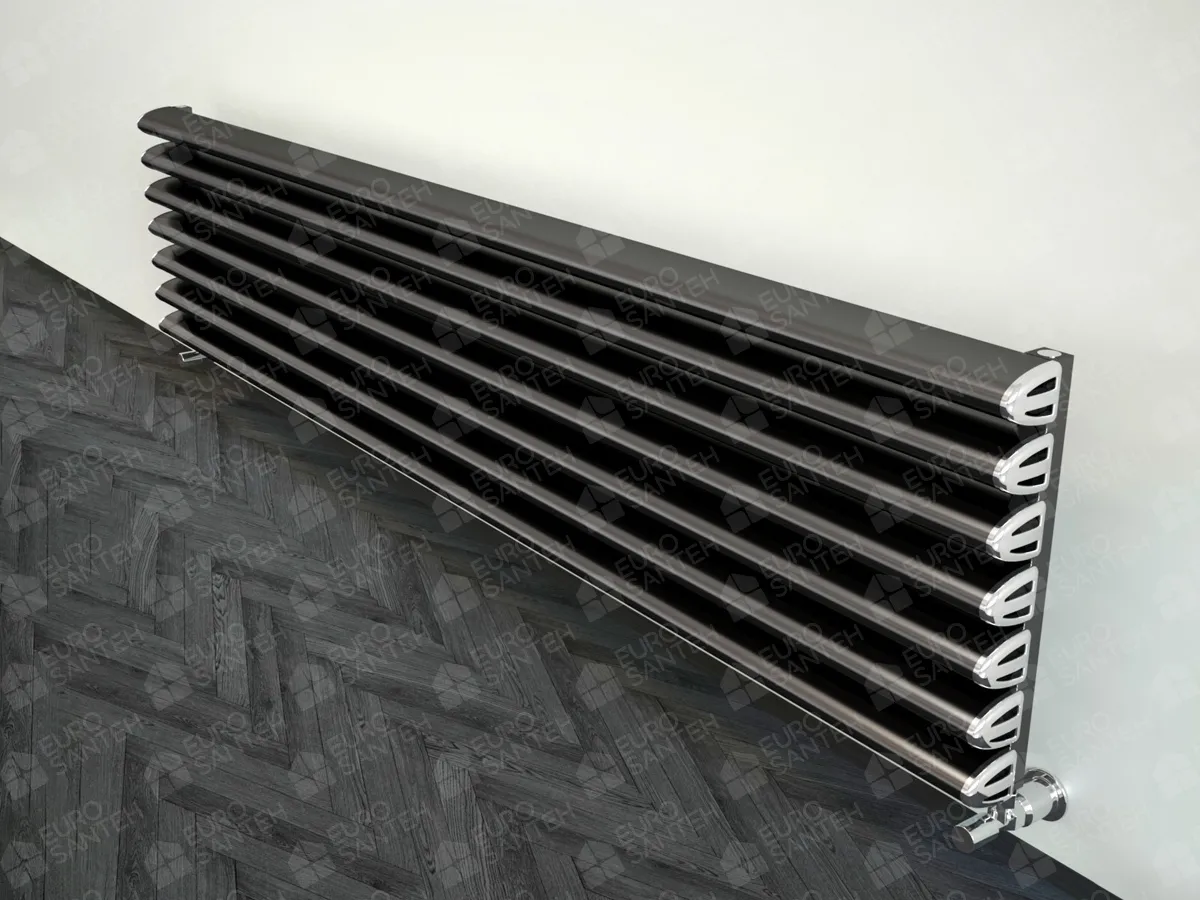 Designer radiator LOJIMAX ALBITE collection 500x1095 mm, Anthracite