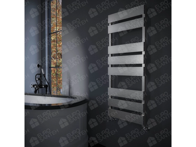 Design heated towel rail LOJIMAX, collection BENOIT 600 mm. 1700 mm.