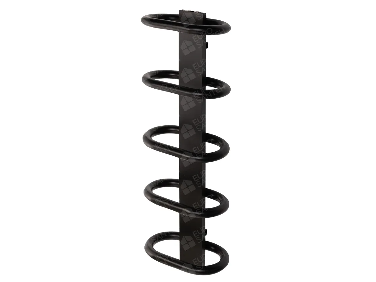 LOJIMAX designer towel warmer, TEOS collection, left view