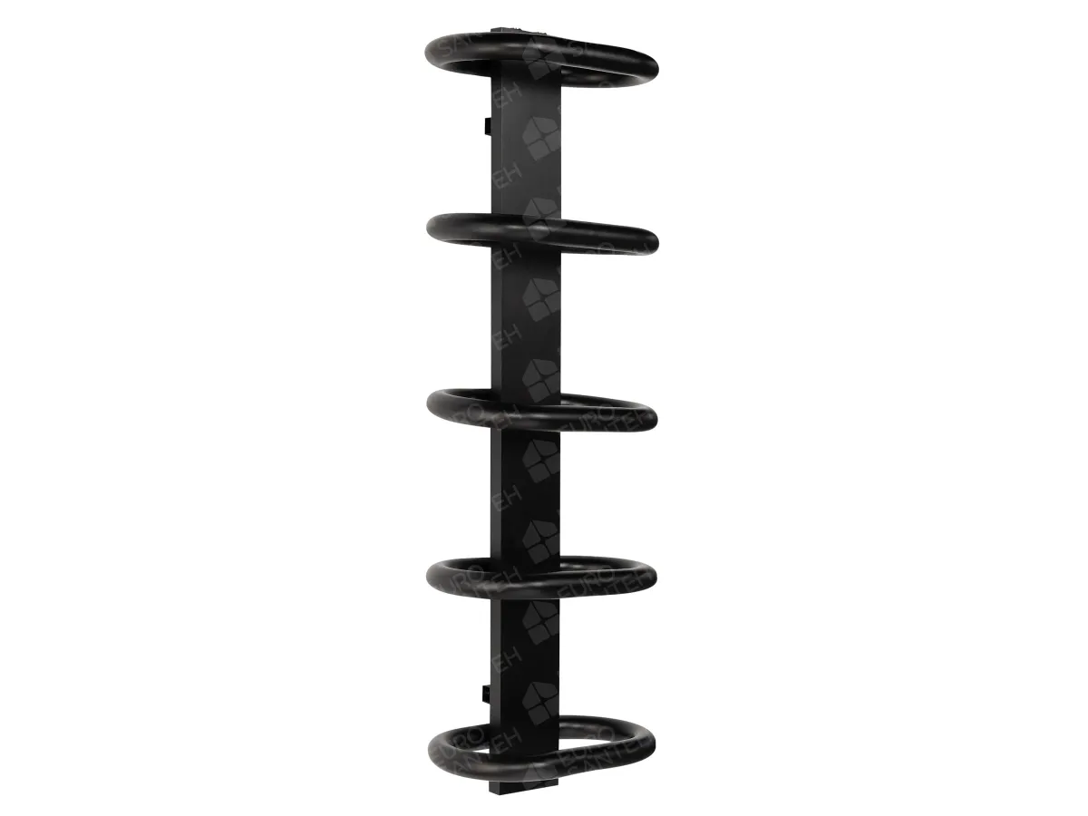 LOJIMAX designer towel warmer, TEOS collection, right view