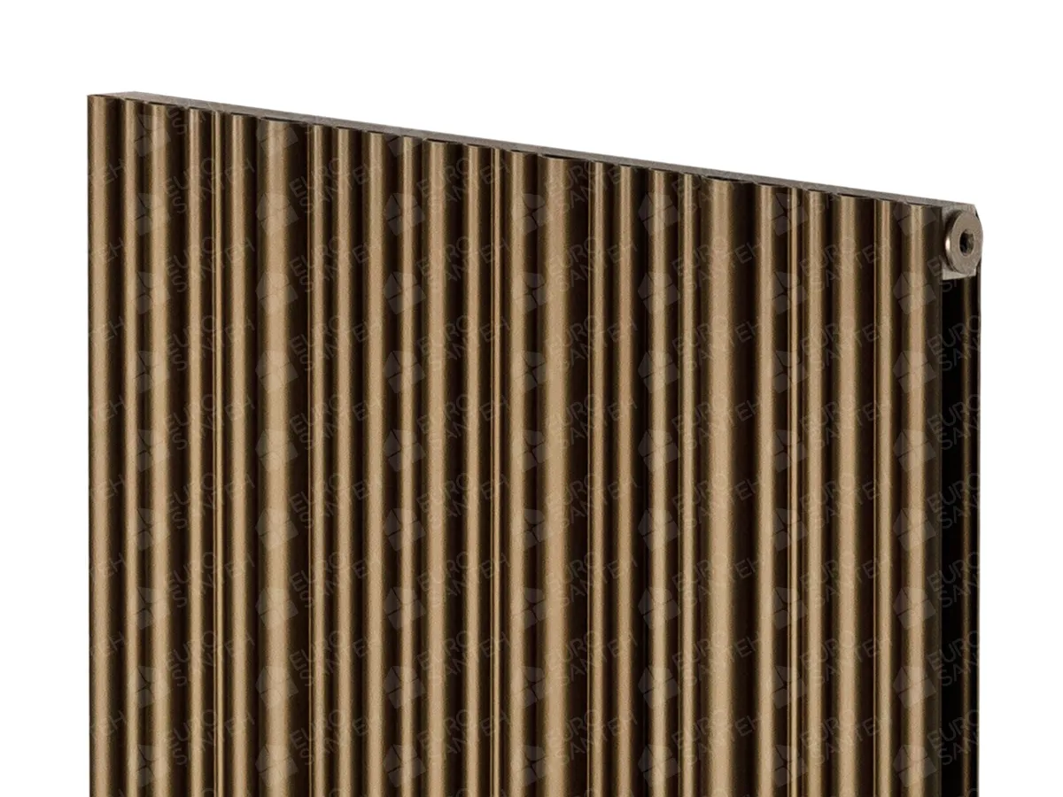 Designer radiator LOJIMAX BAMBOO DOUBLE, close-up view
