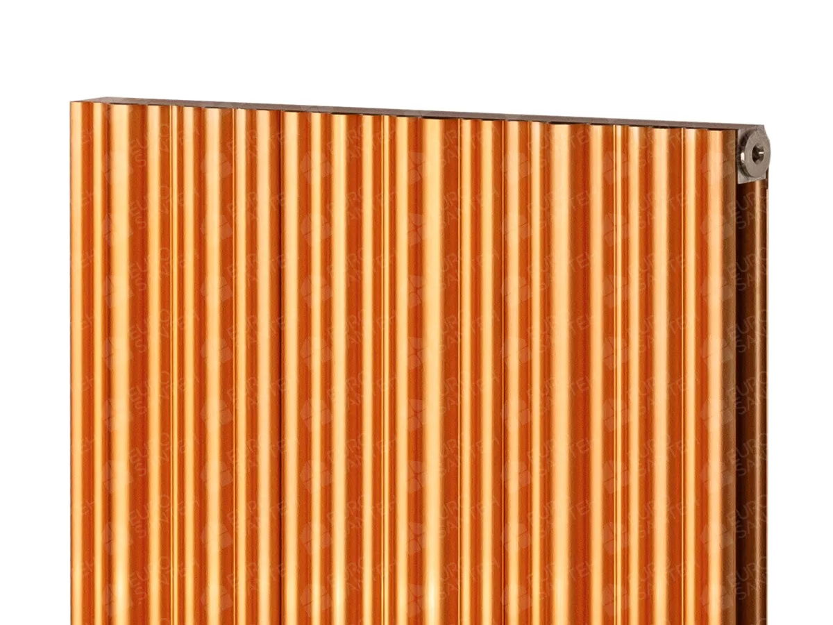 Designer radiator LOJIMAX BAMBOO DOUBLE, close-up view
