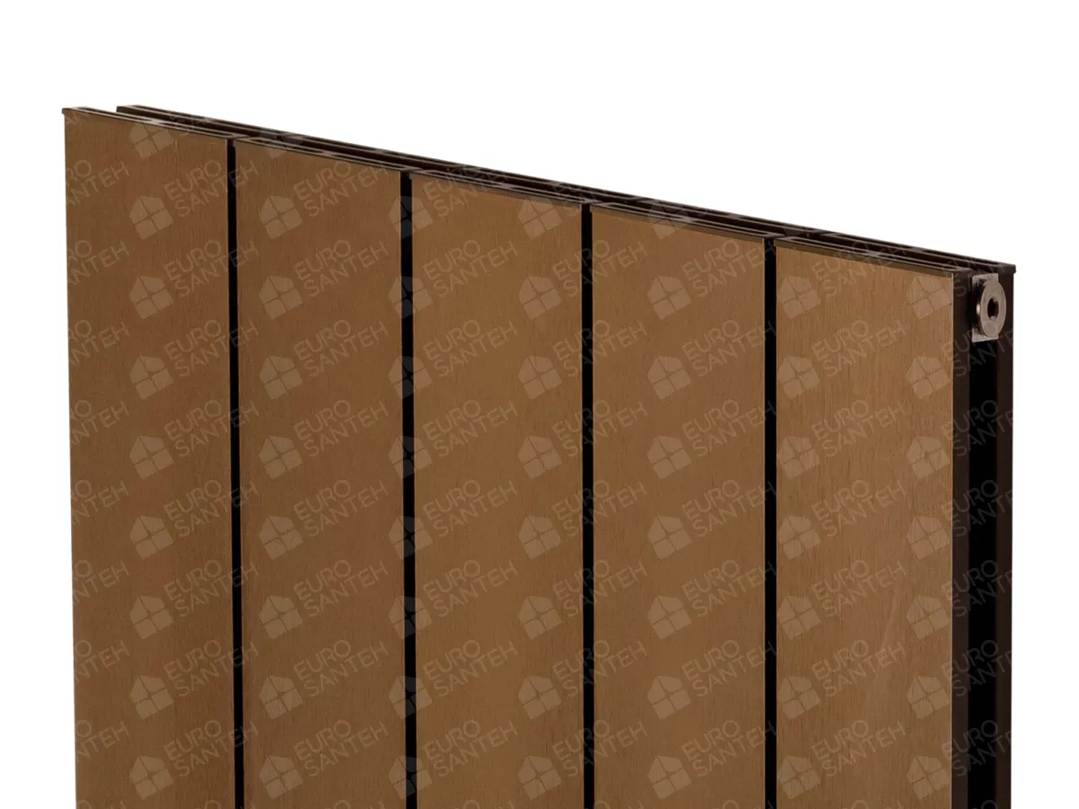 Designer radiator LOJIMAX KALSEDON DOUBLE, close-up view