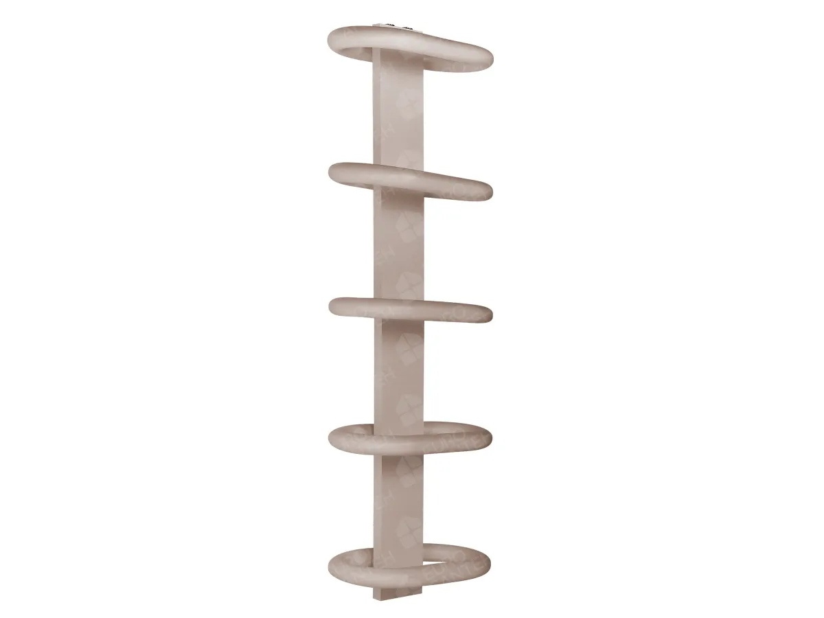 LOJIMAX designer towel warmer, TEOS collection, right view