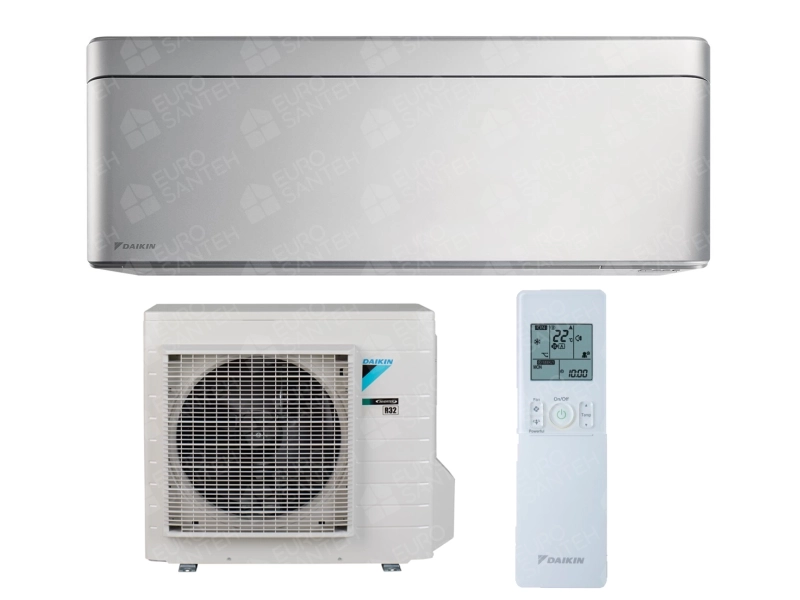 Conditioner DAIKIN Inverter STYLISH FTXA42BS+RXA42A argintiu A++