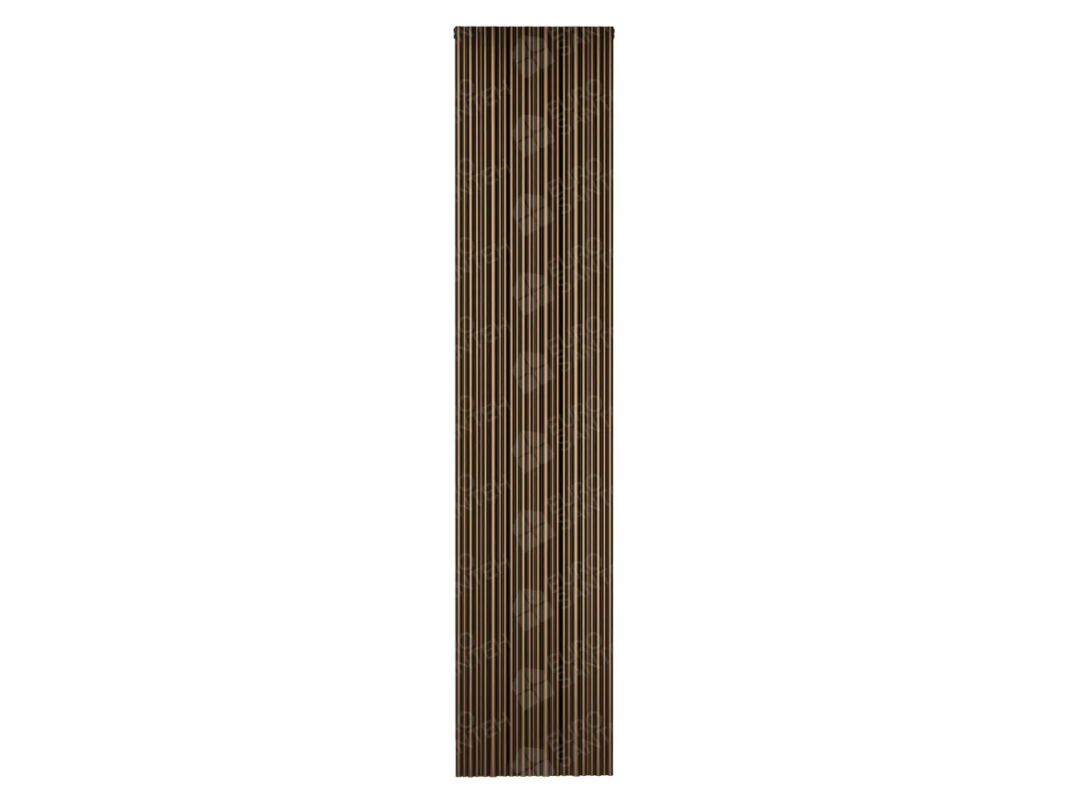 Designer radiator LOJIMAX BAMBOO DOUBLE, front view