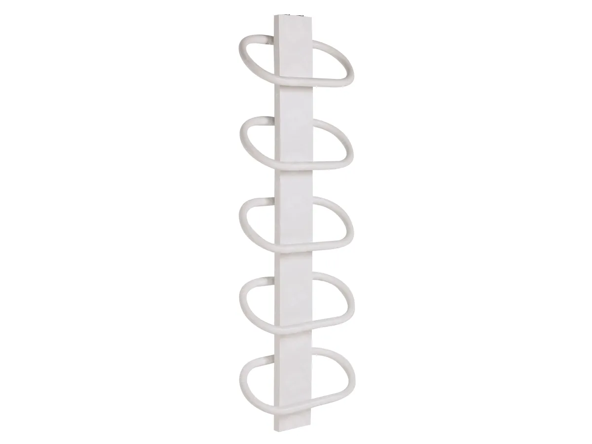 LOJIMAX designer towel warmer, PEARL collection, right view