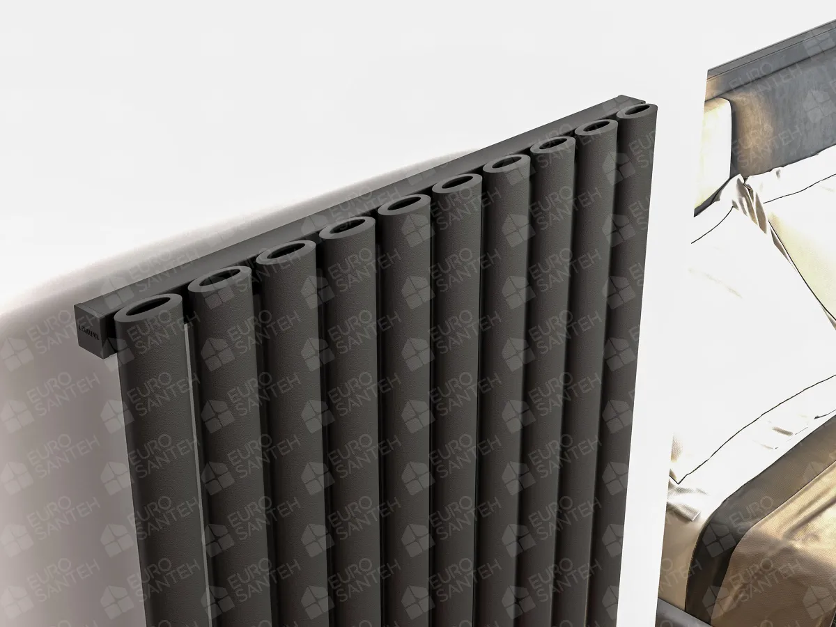 Designer radiator LOJIMAX BELLA, close-up view