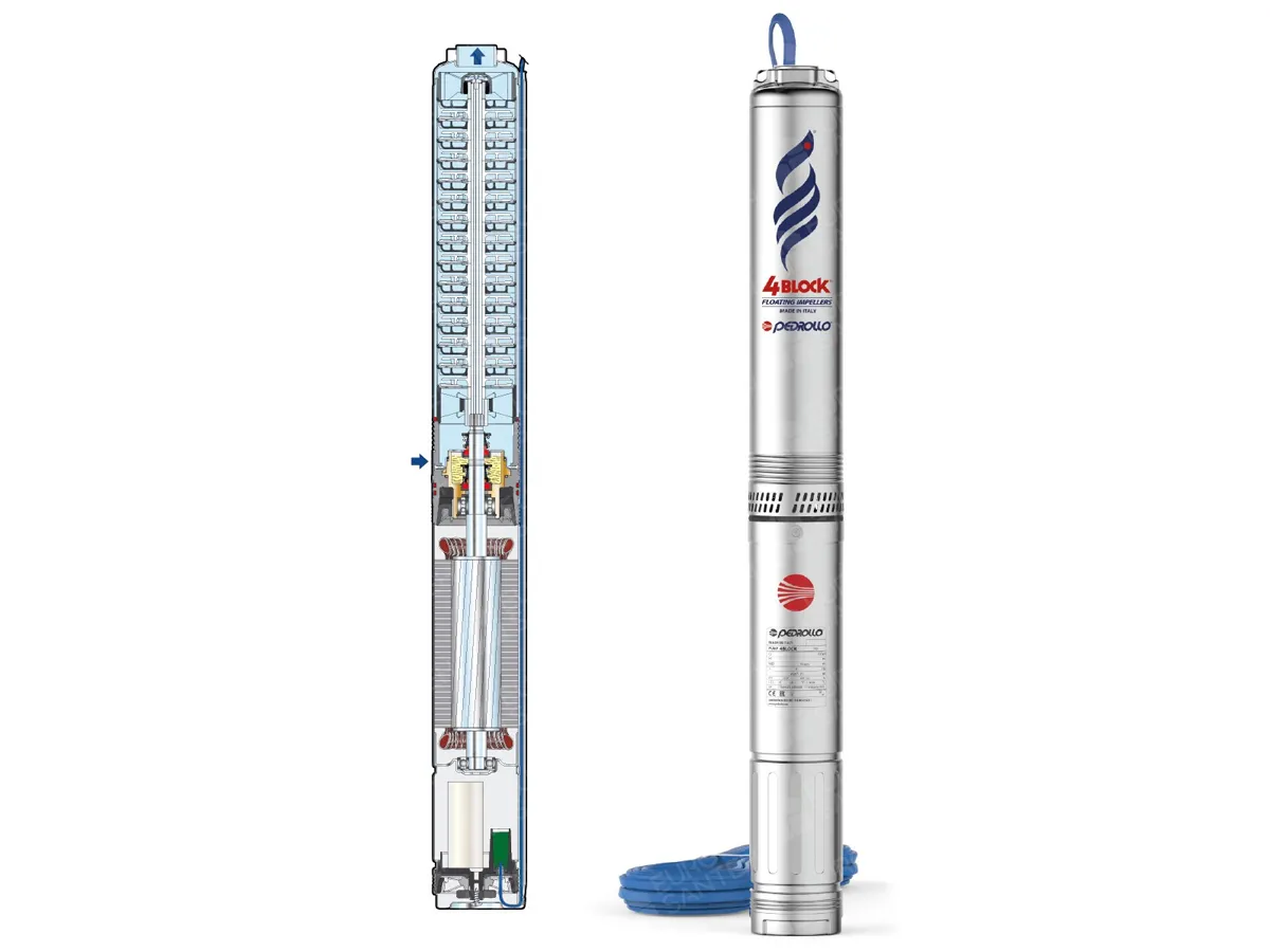 Глубинный электронасос Pedrollo 4BLOCKm