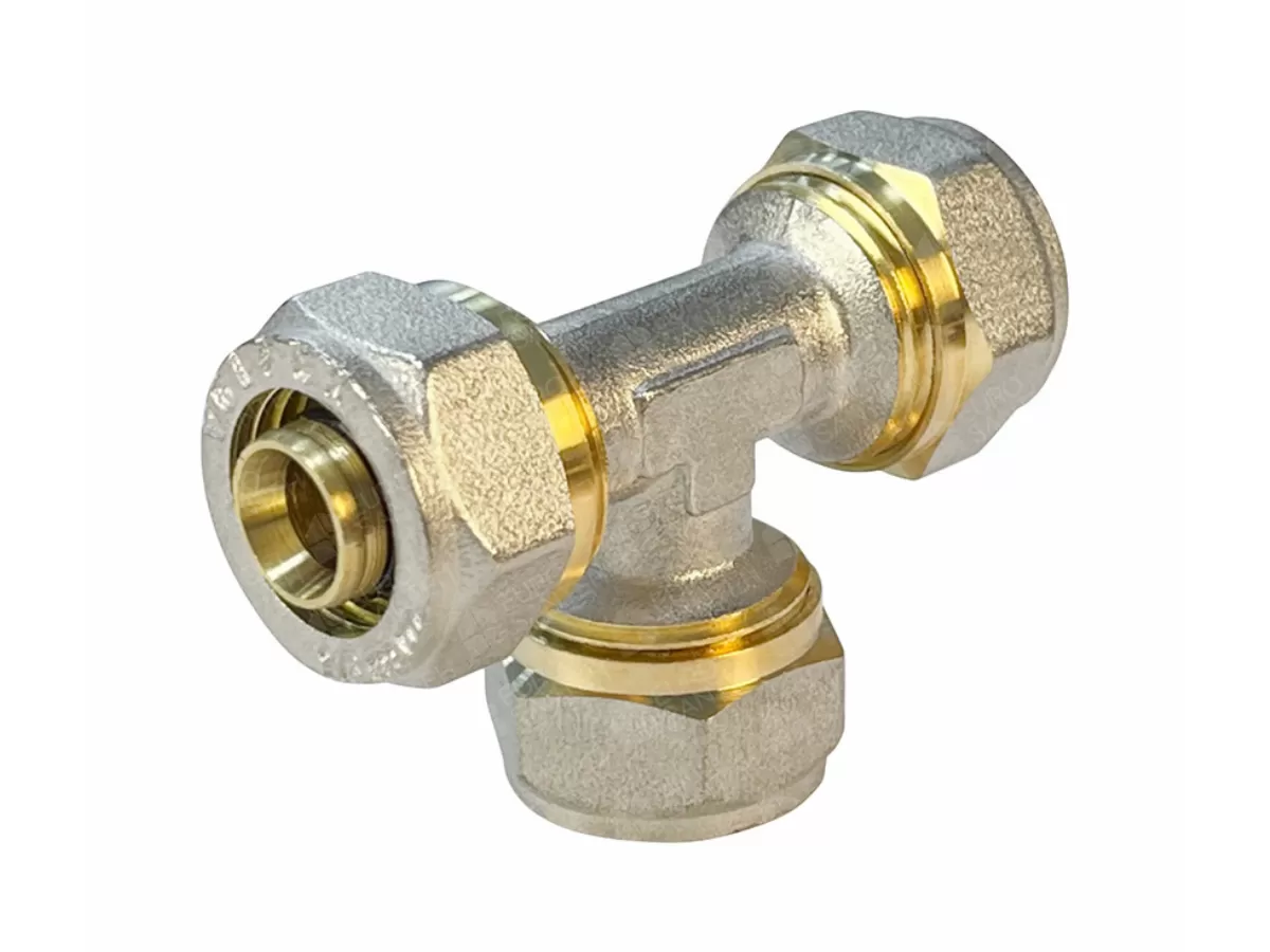 Teu pentru teava multistrat PEX-AL-PEX 16 mm.x 16 mm.x 16 mm. 