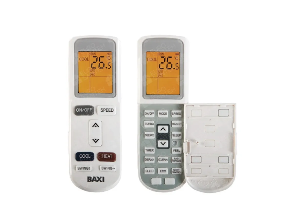 Remote control from BAXI ASTRA air conditioner