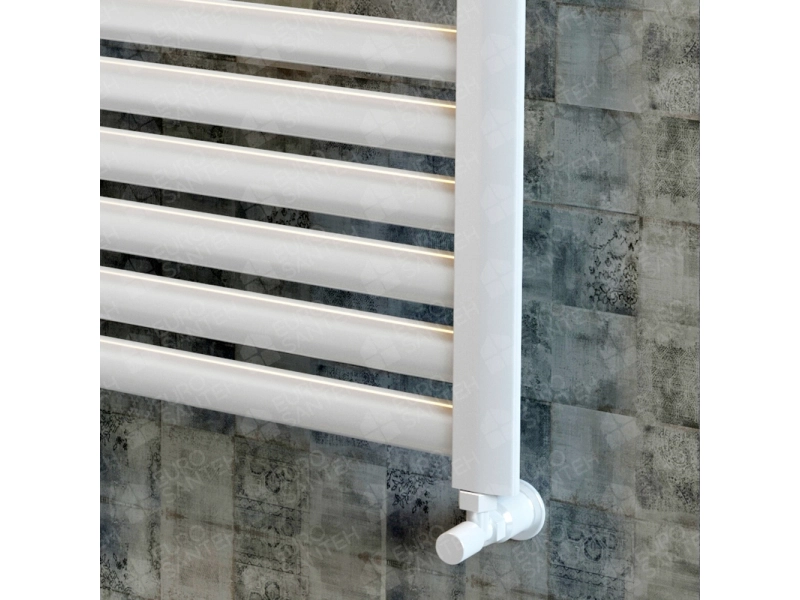 Design heated towel rail LOJIMAX, collection POYRAZ 400 mm. 1700 mm.