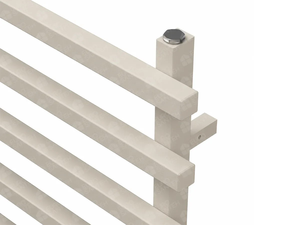 Uscător de prosoape de design CARISA, colecția BARON L, 800x500 mm, LEMON