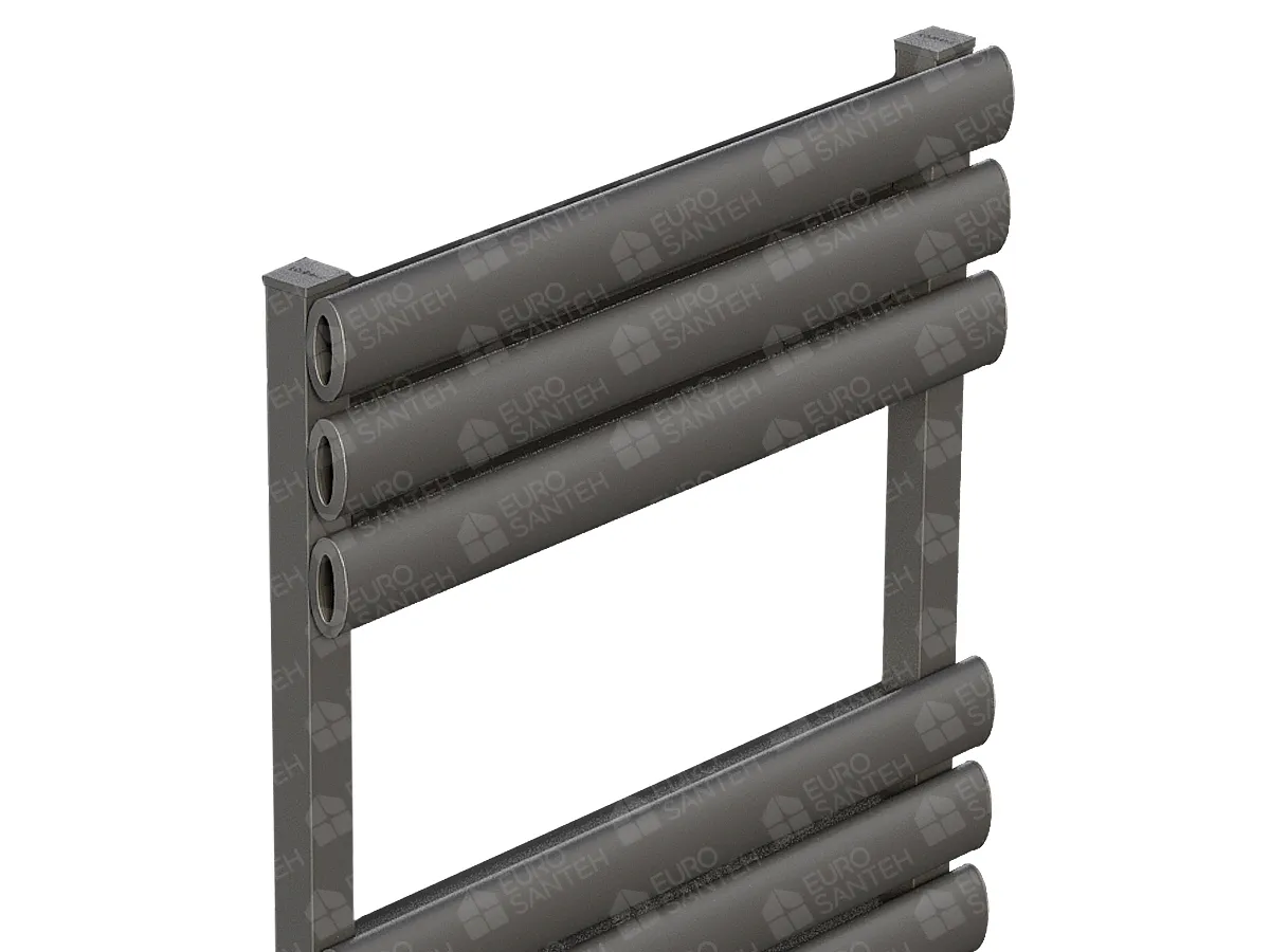 LOJIMAX TALIA collection designer towel warmer, close-up view