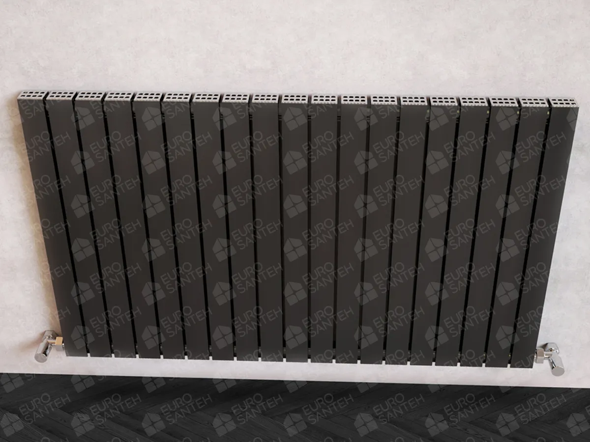 Calorifere decorativ LOJIMAX, colectia ELMAS, negru mat