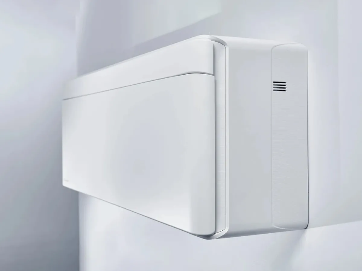 Indoor unit DAIKIN Inverter R32 STYLISH on the wall, right view