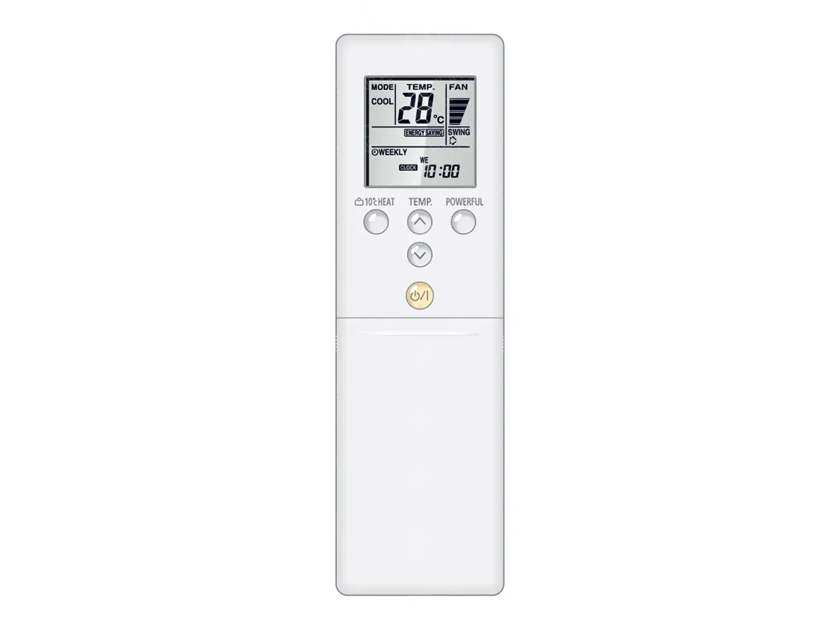 Air conditioner remote control Fujitsu Energy Plus R32 ASHG09LMCA 9000 BTU