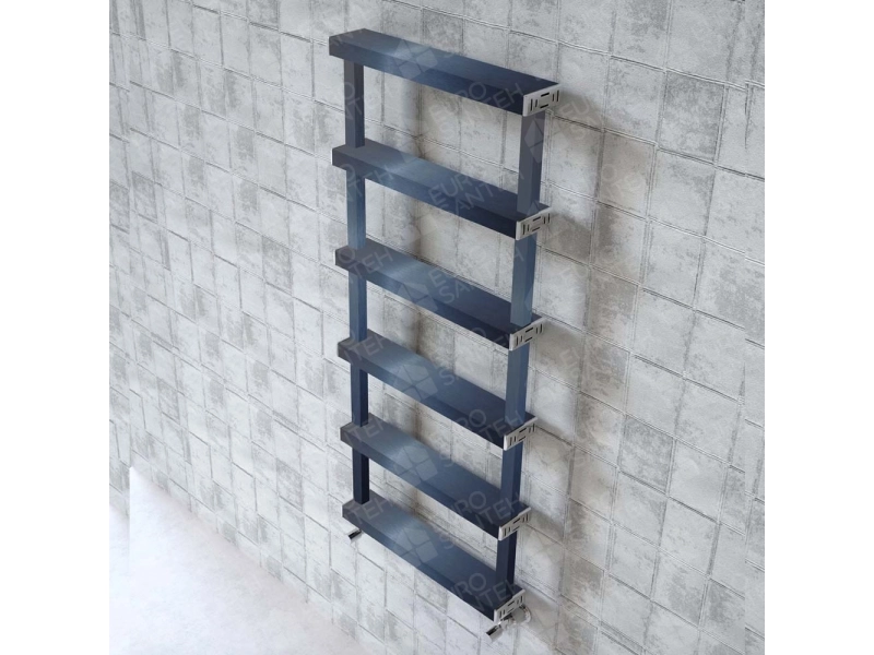 Design heated towel rail LOJIMAX, collection FABIO 500 mm. 1000 mm.