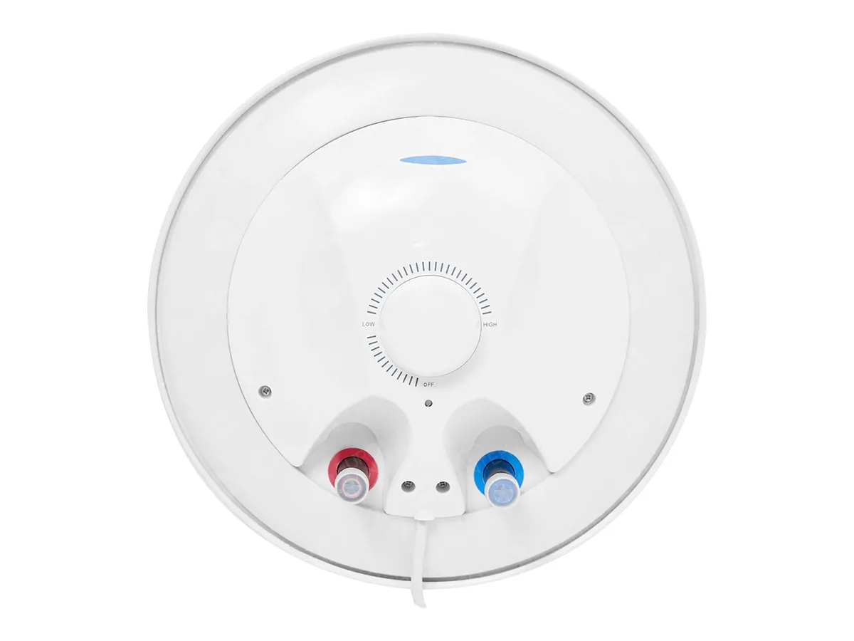 Boiler electric ZEUS CLASSIC 80 l, vedere din partea de jos