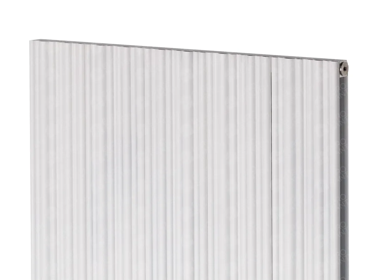 Designer radiator LOJIMAX BAMBOO DOUBLE, close-up view