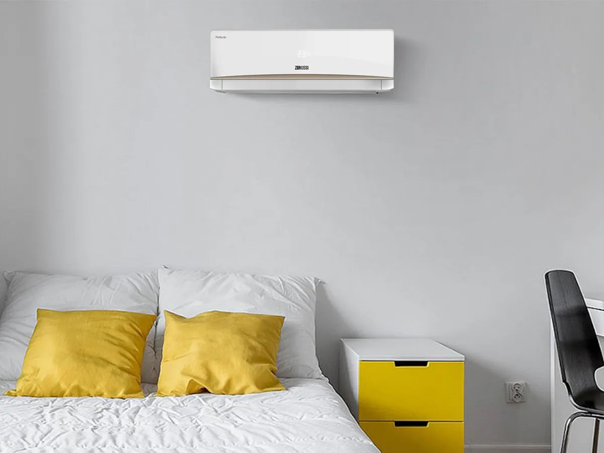 ZANUSSI PERFECTO air conditioner in the room