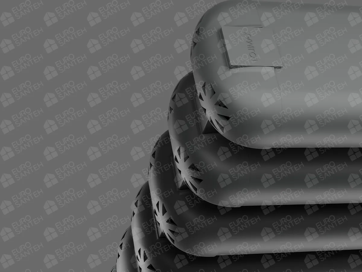 Designer radiators LOJIMAX,CAST HRZ collection