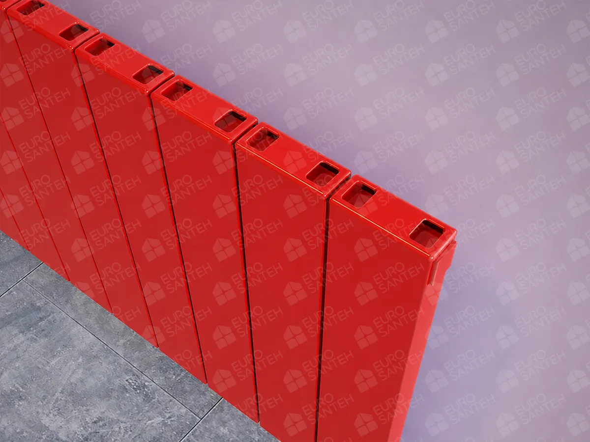 Radiator de designer LOJIMAX colecția FLAT 1800x394 mm, RAL 3020
